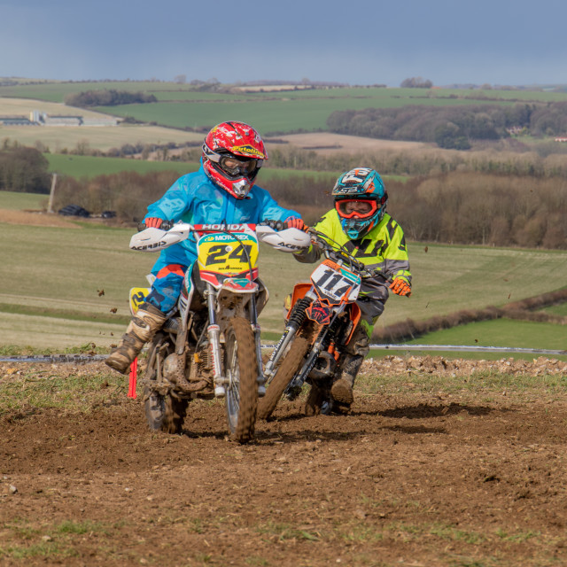 "Hampton MX 29th March 2020" by Dorset Rural Photography - £5.00 "Hampton MX 29th March 2020" stock image