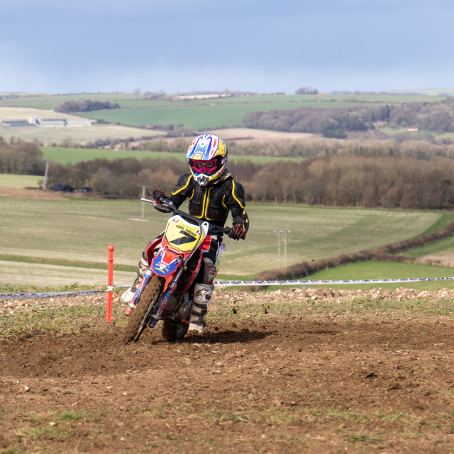 "Hampton MX 29th March 2020" by Dorset Rural Photography - £5.00 "Hampton MX 29th March 2020" stock image