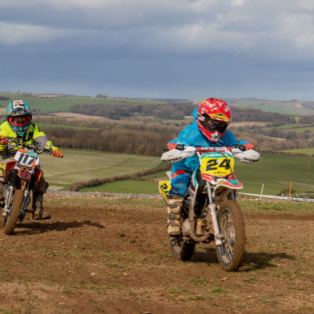 "Hampton MX 29th March 2020" by Dorset Rural Photography - £5.00 "Hampton MX 29th March 2020" stock image
