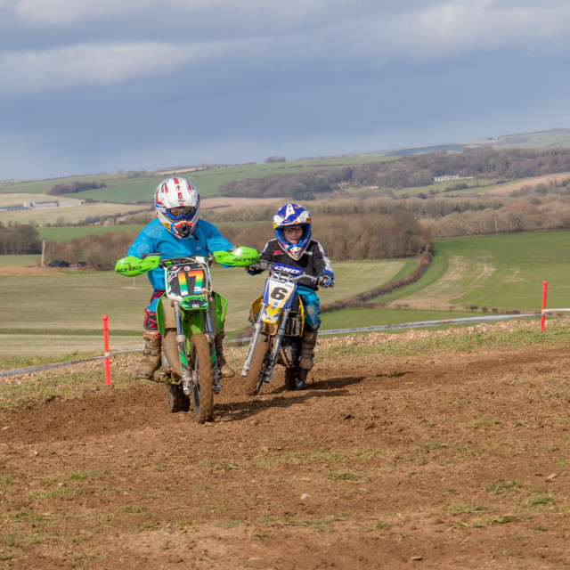 "Hampton MX 29th March 2020" by Dorset Rural Photography - £5.00 "Hampton MX 29th March 2020" stock image