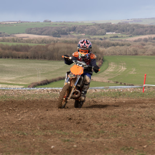 "Hampton MX 29th March 2020" by Dorset Rural Photography - £5.00 "Hampton MX 29th March 2020" stock image