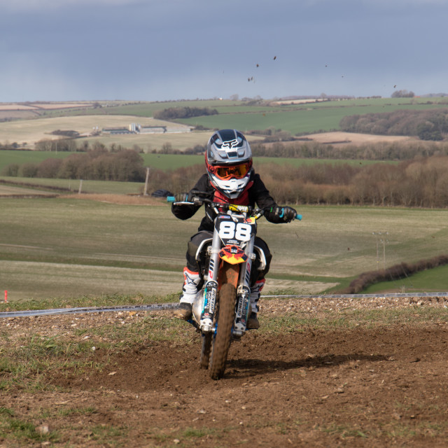 "Hampton MX 29th March 2020" by Dorset Rural Photography - £5.00 "Hampton MX 29th March 2020" stock image
