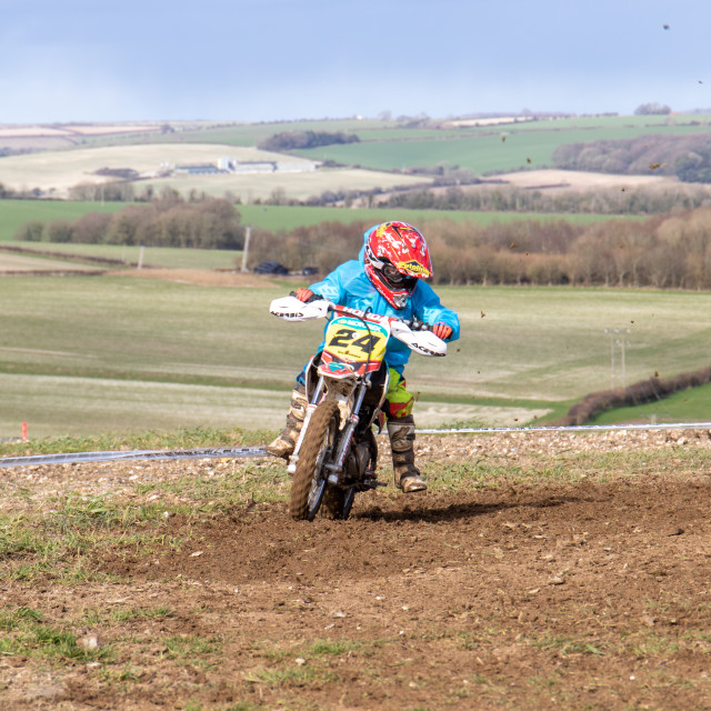 "Hampton MX 29th March 2020" by Dorset Rural Photography - £5.00 "Hampton MX 29th March 2020" stock image