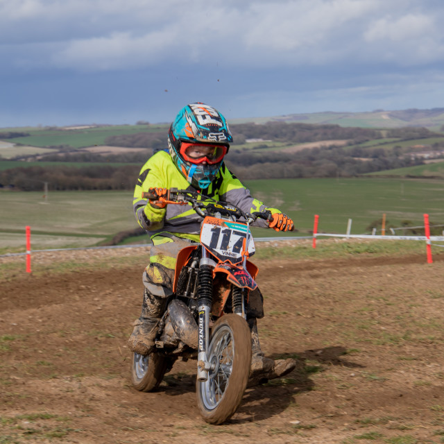 "Hampton MX 29th March 2020" by Dorset Rural Photography - £5.00 "Hampton MX 29th March 2020" stock image