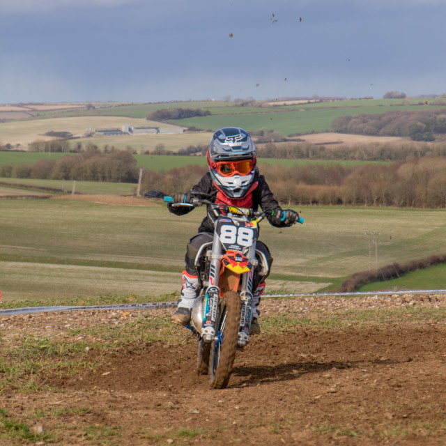 "Hampton MX 29th March 2020" by Dorset Rural Photography - £5.00 "Hampton MX 29th March 2020" stock image
