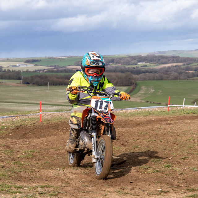 "Hampton MX 29th March 2020" by Dorset Rural Photography - £5.00 "Hampton MX 29th March 2020" stock image