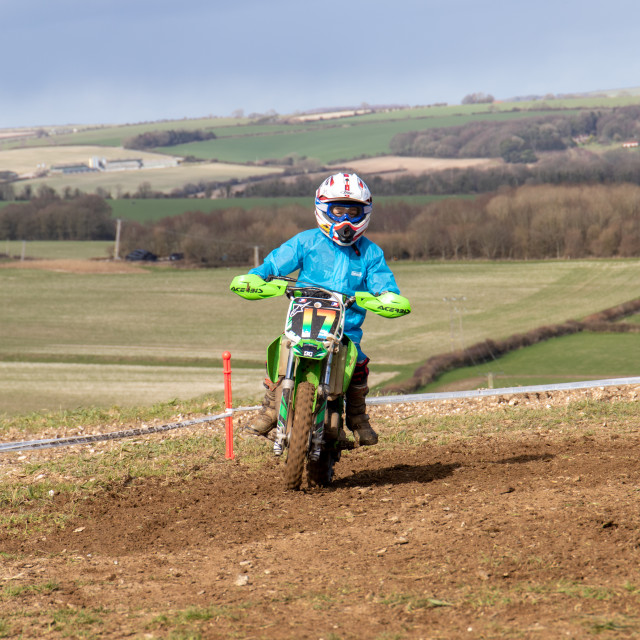 "Hampton MX 29th March 2020" by Dorset Rural Photography - £5.00 "Hampton MX 29th March 2020" stock image