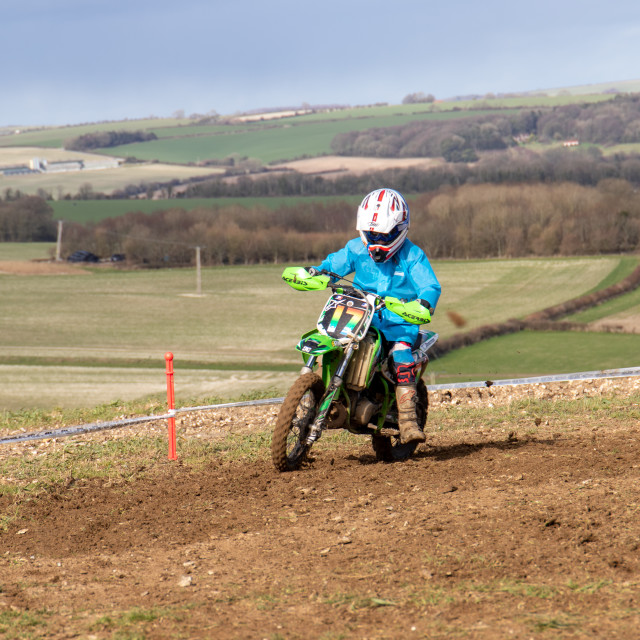 "Hampton MX 29th March 2020" by Dorset Rural Photography - £5.00 "Hampton MX 29th March 2020" stock image