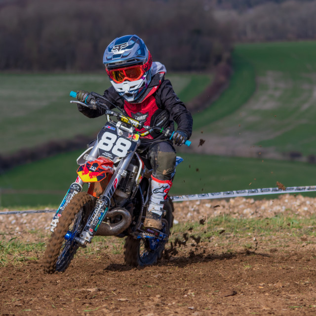 "Hampton MX 29th March 2020" by Dorset Rural Photography - £5.00 "Hampton MX 29th March 2020" stock image