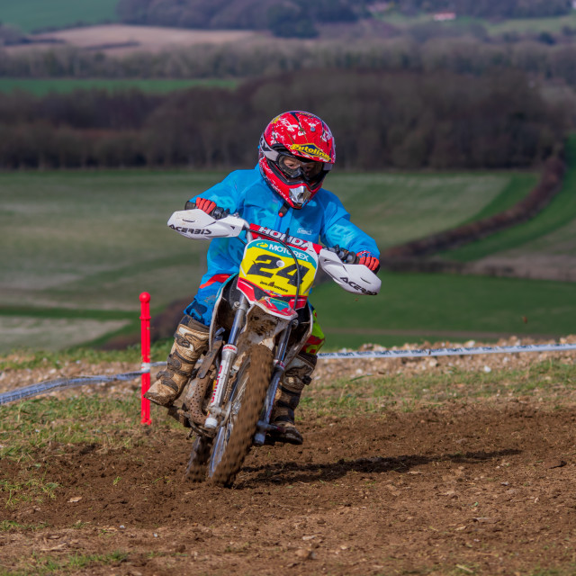 "Hampton MX 29th March 2020" by Dorset Rural Photography - £5.00 "Hampton MX 29th March 2020" stock image