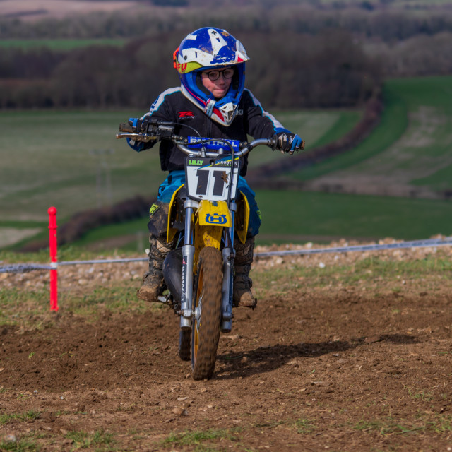 "Hampton MX 29th March 2020" by Dorset Rural Photography - £5.00 "Hampton MX 29th March 2020" stock image