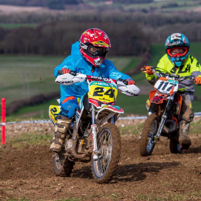 "Hampton MX 29th March 2020" by Dorset Rural Photography - £5.00 "Hampton MX 29th March 2020" stock image
