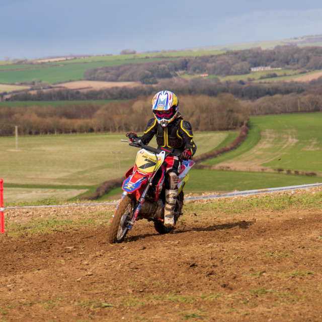 "Hampton MX 29th March 2020" by Dorset Rural Photography - £5.00 "Hampton MX 29th March 2020" stock image