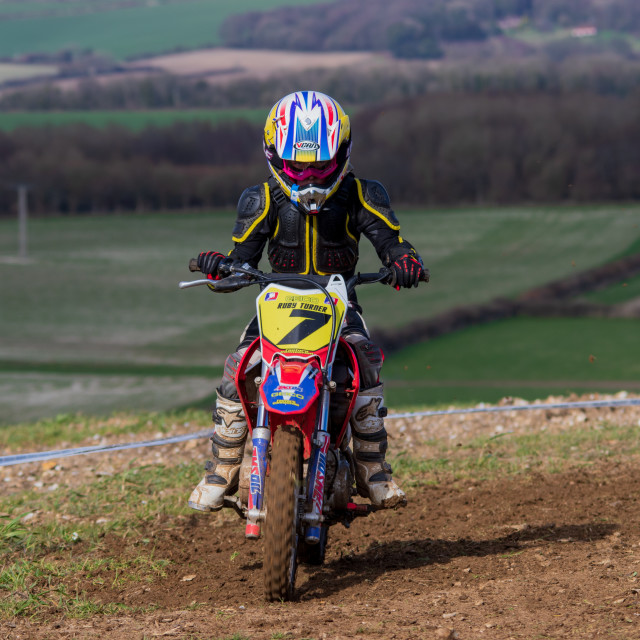 "Hampton MX 29th March 2020" by Dorset Rural Photography - £5.00 "Hampton MX 29th March 2020" stock image