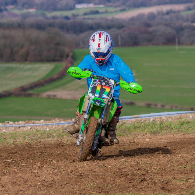 "Hampton MX 29th March 2020" by Dorset Rural Photography - £5.00 "Hampton MX 29th March 2020" stock image