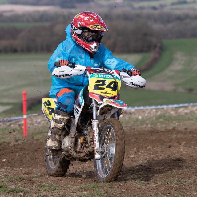 "Hampton MX 29th March 2020" by Dorset Rural Photography - £5.00 "Hampton MX 29th March 2020" stock image