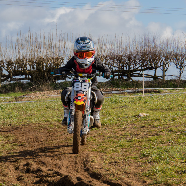 "Hampton MX 29th March 2020" by Dorset Rural Photography - £5.00 "Hampton MX 29th March 2020" stock image
