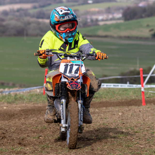 "Hampton MX 29th March 2020" by Dorset Rural Photography - £5.00 "Hampton MX 29th March 2020" stock image