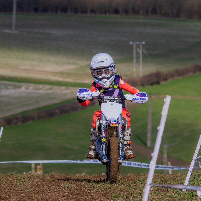 "Hampton MX 29th Feb 2020" by Dorset Rural Photography - £5.00 "Hampton MX 29th Feb 2020" stock image