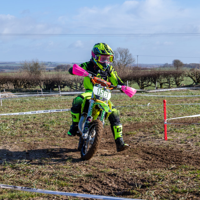 "Hampton MX 29th Feb 2020" by Dorset Rural Photography - £5.00 "Hampton MX 29th Feb 2020" stock image