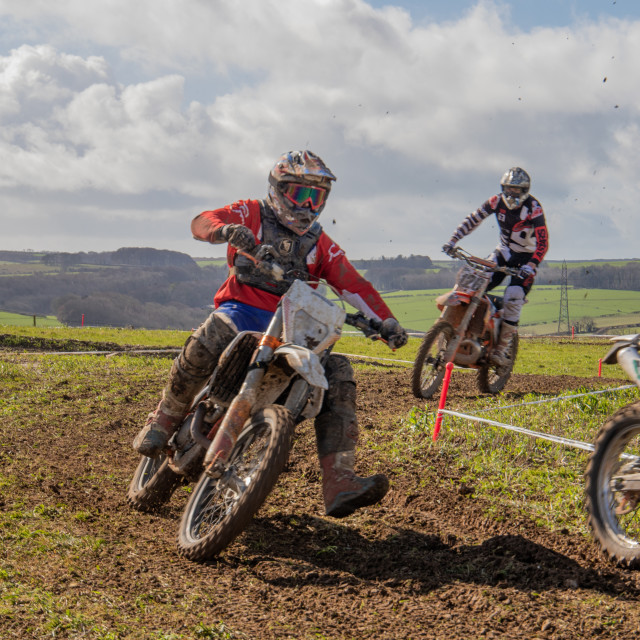 "Hampton MX 29th Feb 2020" by Dorset Rural Photography - £5.00 "Hampton MX 29th Feb 2020" stock image