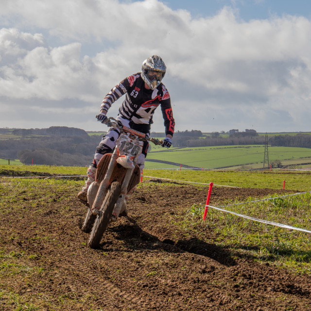 "Hampton MX 29th Feb 2020" by Dorset Rural Photography - £5.00 "Hampton MX 29th Feb 2020" stock image