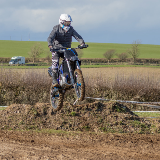 "Hampton MX 29th Feb 2020" by Dorset Rural Photography - £5.00 "Hampton MX 29th Feb 2020" stock image