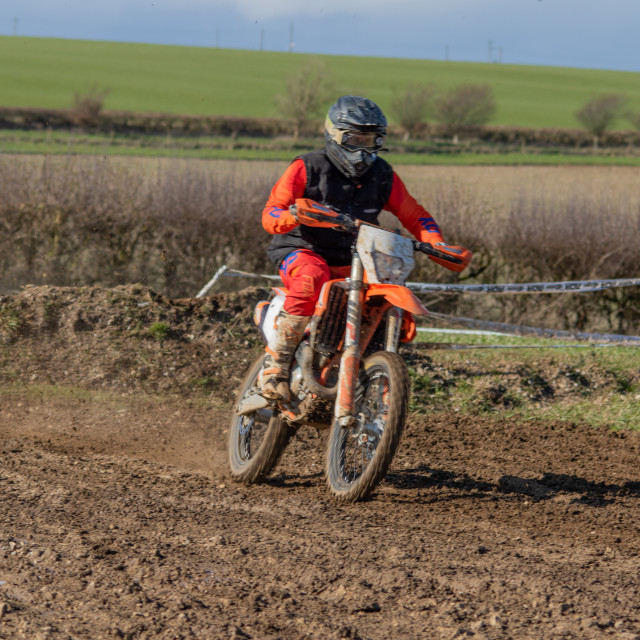 "Hampton MX 29th Feb 2020" by Dorset Rural Photography - £5.00 "Hampton MX 29th Feb 2020" stock image