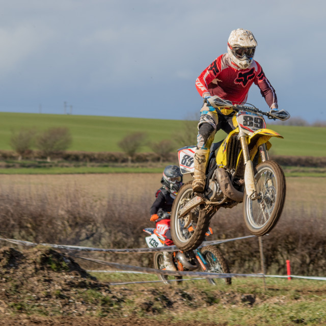 "Hampton MX 29th Feb 2020" by Dorset Rural Photography - £5.00 "Hampton MX 29th Feb 2020" stock image