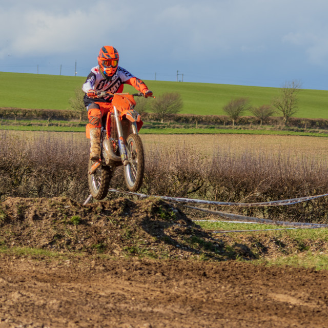 "Hampton MX 29th Feb 2020" by Dorset Rural Photography - £5.00 "Hampton MX 29th Feb 2020" stock image