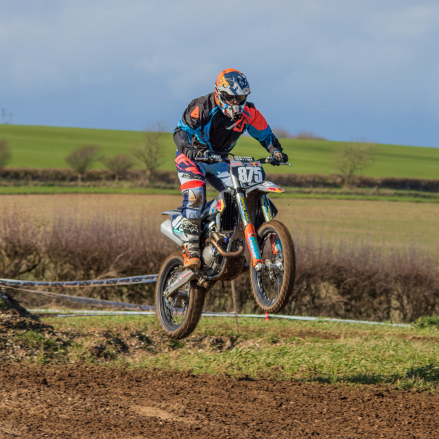 "Hampton MX 29th Feb 2020" by Dorset Rural Photography - £5.00 "Hampton MX 29th Feb 2020" stock image
