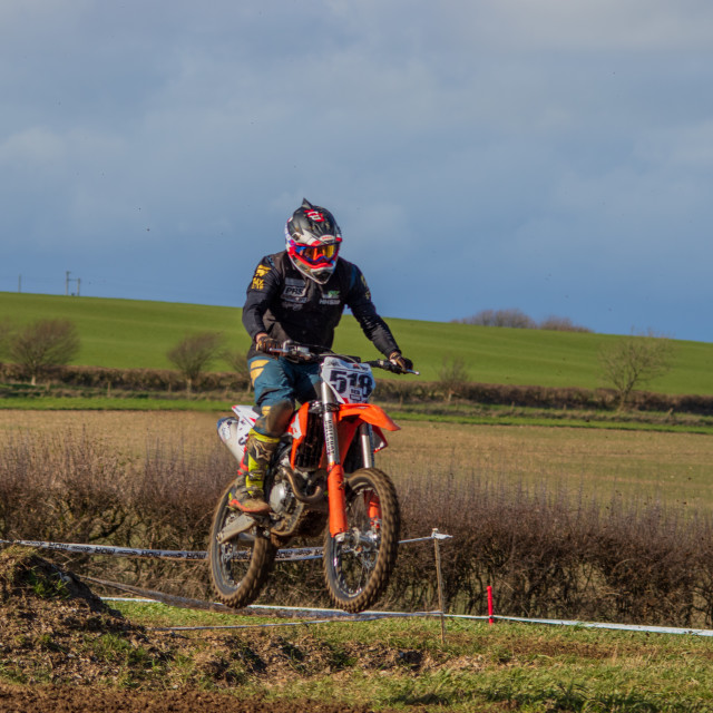 "Hampton MX 29th Feb 2020" by Dorset Rural Photography - £5.00 "Hampton MX 29th Feb 2020" stock image