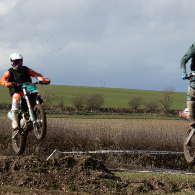 "Hampton MX 29th Feb 2020" by Dorset Rural Photography - £5.00 "Hampton MX 29th Feb 2020" stock image