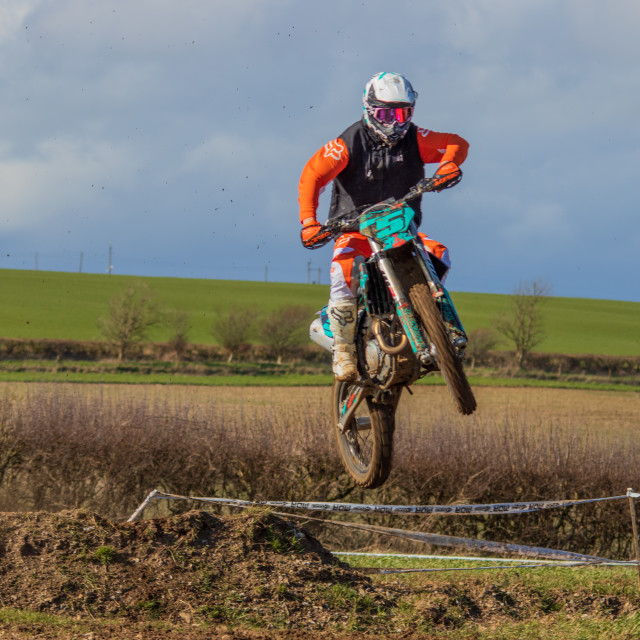 "Hampton MX 29th Feb 2020" by Dorset Rural Photography - £5.00 "Hampton MX 29th Feb 2020" stock image