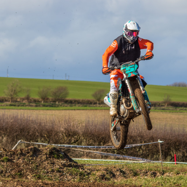 "Hampton MX 29th Feb 2020" by Dorset Rural Photography - £5.00 "Hampton MX 29th Feb 2020" stock image