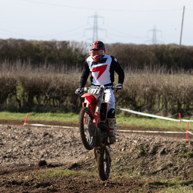 "Hampton MX 29th Feb 2020" by Dorset Rural Photography - £5.00 "Hampton MX 29th Feb 2020" stock image
