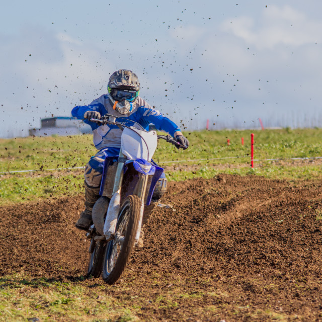 "Hampton MX 29th Feb 2020" by Dorset Rural Photography - £5.00 "Hampton MX 29th Feb 2020" stock image
