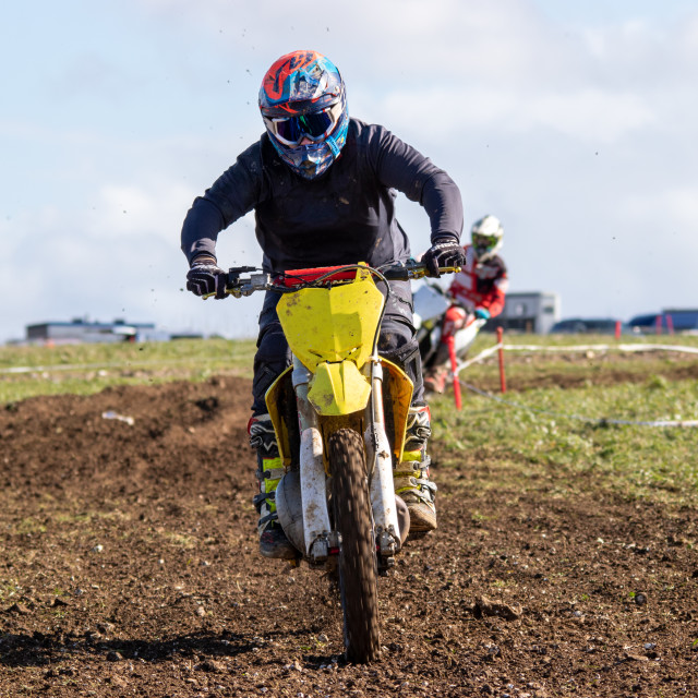 "Hampton MX 29th Feb 2020" by Dorset Rural Photography - £5.00 "Hampton MX 29th Feb 2020" stock image