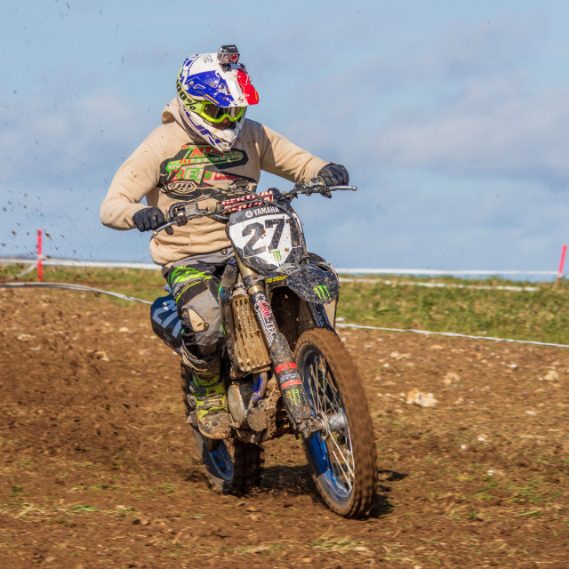 "Hampton MX 29th Feb 2020" by Dorset Rural Photography - £5.00 "Hampton MX 29th Feb 2020" stock image