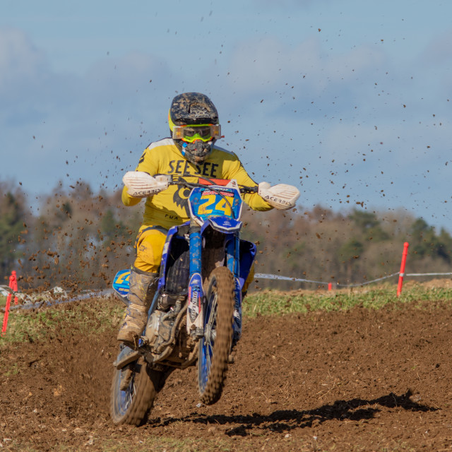 "Hampton MX 29th Feb 2020" by Dorset Rural Photography - £5.00 "Hampton MX 29th Feb 2020" stock image