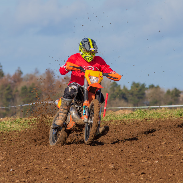 "Hampton MX 29th Feb 2020" by Dorset Rural Photography - £5.00 "Hampton MX 29th Feb 2020" stock image