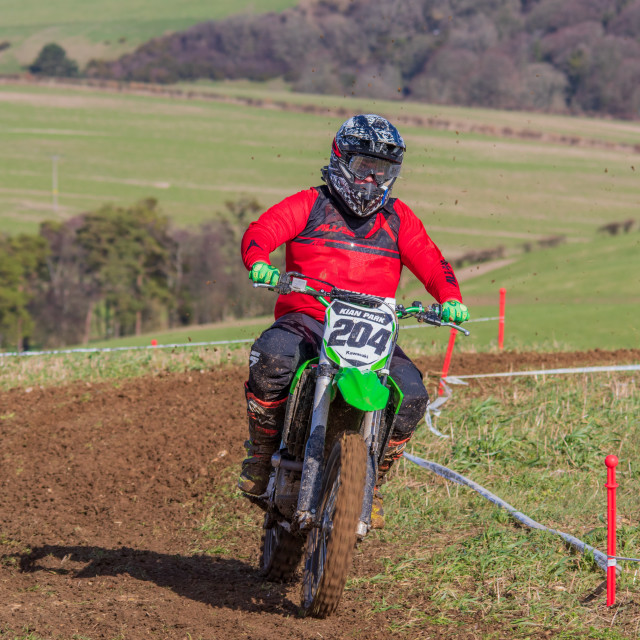 "Hampton MX 29th Feb 2020" by Dorset Rural Photography - £5.00 "Hampton MX 29th Feb 2020" stock image