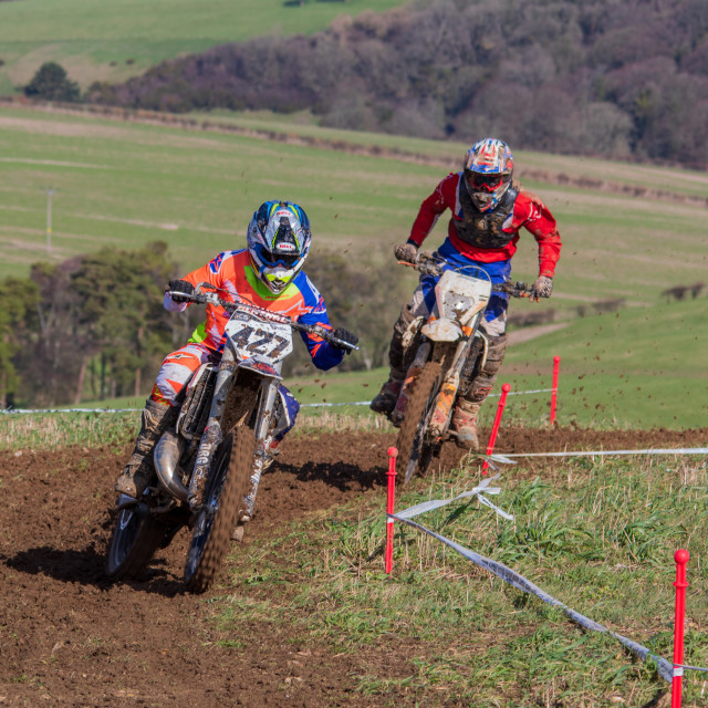 "Hampton MX 29th Feb 2020" by Dorset Rural Photography - £5.00 "Hampton MX 29th Feb 2020" stock image