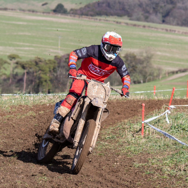 "Hampton MX 29th Feb 2020" by Dorset Rural Photography - £5.00 "Hampton MX 29th Feb 2020" stock image