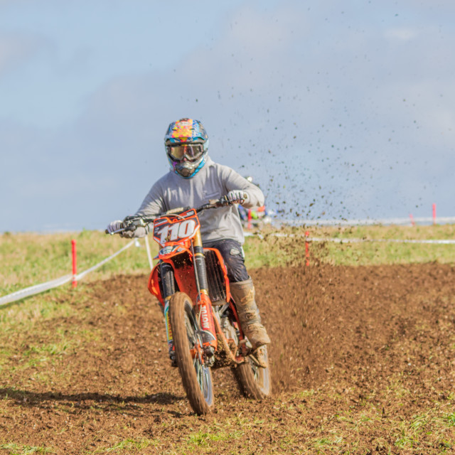 "Hampton MX 29th Feb 2020" by Dorset Rural Photography - £5.00 "Hampton MX 29th Feb 2020" stock image