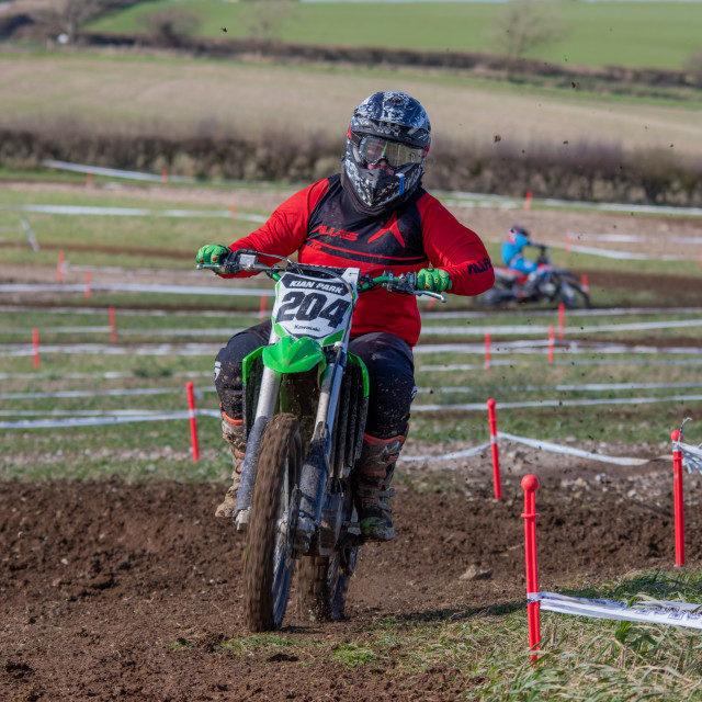 "Hampton MX 29th Feb 2020" by Dorset Rural Photography - £5.00 "Hampton MX 29th Feb 2020" stock image