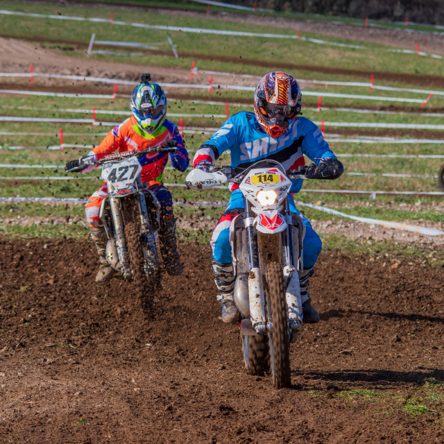 "Hampton MX 29th Feb 2020" by Dorset Rural Photography - £5.00 "Hampton MX 29th Feb 2020" stock image