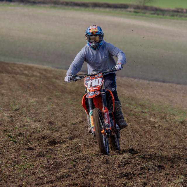 "Hampton MX 29th Feb 2020" by Dorset Rural Photography - £5.00 "Hampton MX 29th Feb 2020" stock image