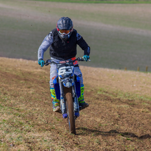 "Hampton MX 29th Feb 2020" by Dorset Rural Photography - £5.00 "Hampton MX 29th Feb 2020" stock image