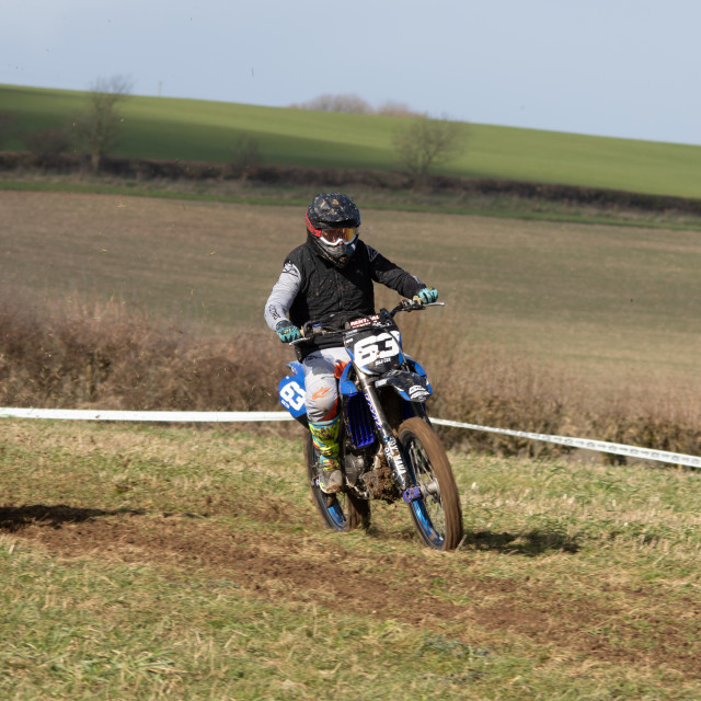 "Hampton MX 29th Feb 2020" by Dorset Rural Photography - £5.00 "Hampton MX 29th Feb 2020" stock image